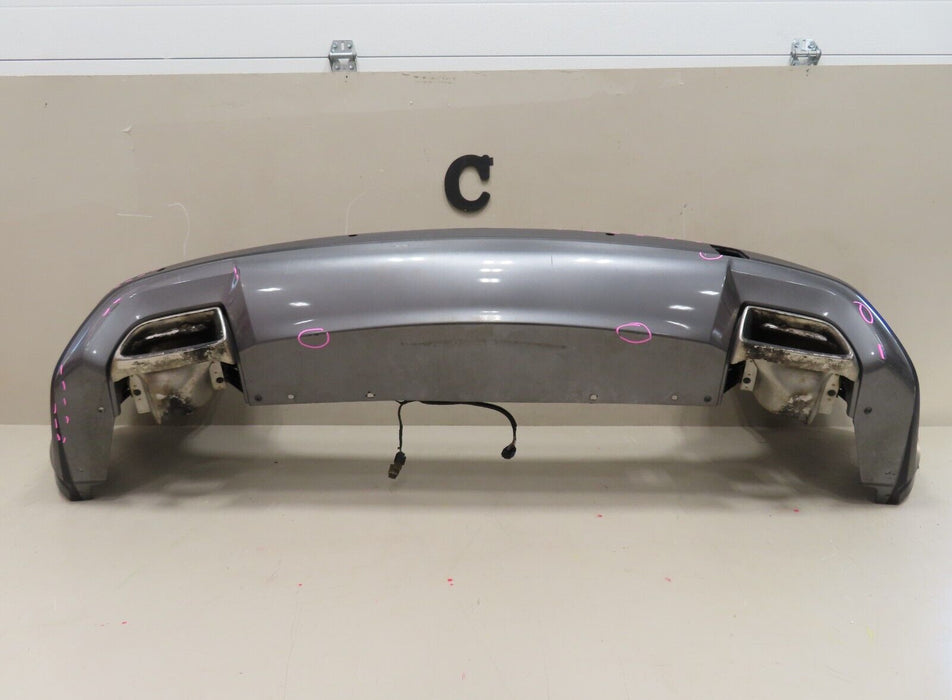 2019-2020 INFINITI QX50 SUV REAR BUMPER COVER W/ LOWER PANEL MUFFLER TIP OEM