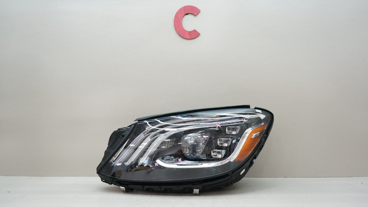 2018-2020 MERCEDES BENZ S560 S63 LEFT DRIVER SIDE LED HEADLIGHT OEM A2229069705