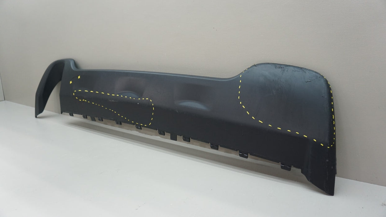 2014-2018 JEEP CHEROKEE REAR LOWER BUMPER COVER VALANCE OEM 68210025AA