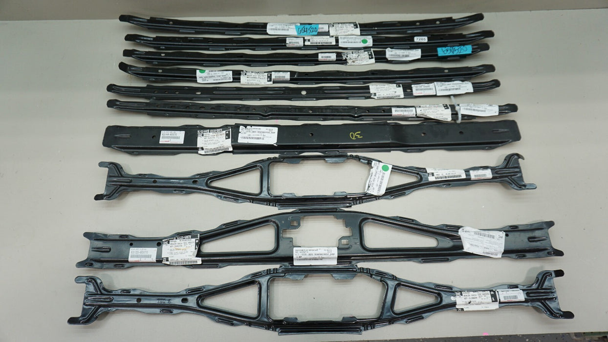 2010-2022 LEXUS GX460 ROOF RAIL REINFORCEMENT BRACKETS COMPLETE KIT 63148-50040