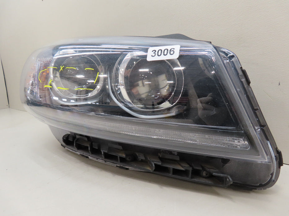 2016-2018 KIA SORENTO FRONT RIGHT PASSENGER HEADLIGHT HALOGEN W/LED OEM 92102-C6