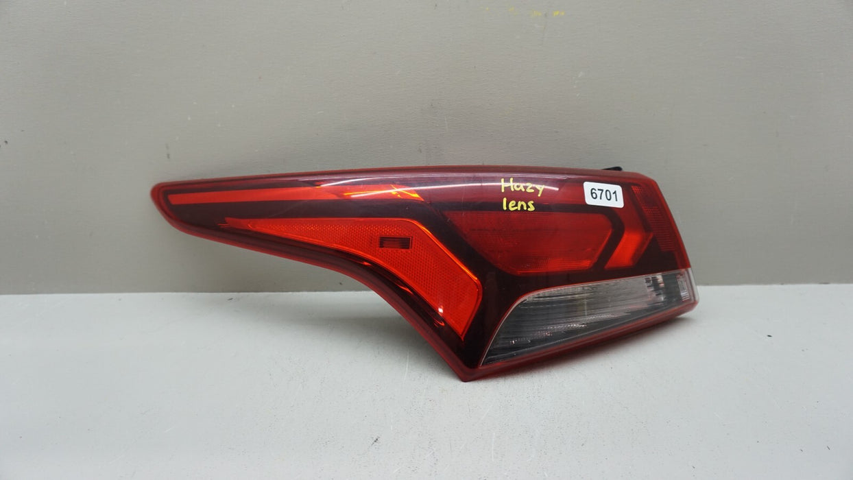 2018-2022 HYUNDAI ACCENT REAR LEFT DRIVERS SIDE TAIL LIGHT OEM