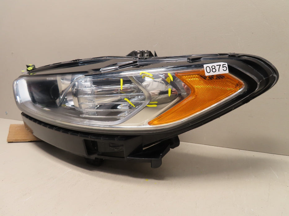 2013-2016 FORD FUSION LEFT DRIVER SIDE HEADLIGHT HALOGEN LAMP LIGHT OEM