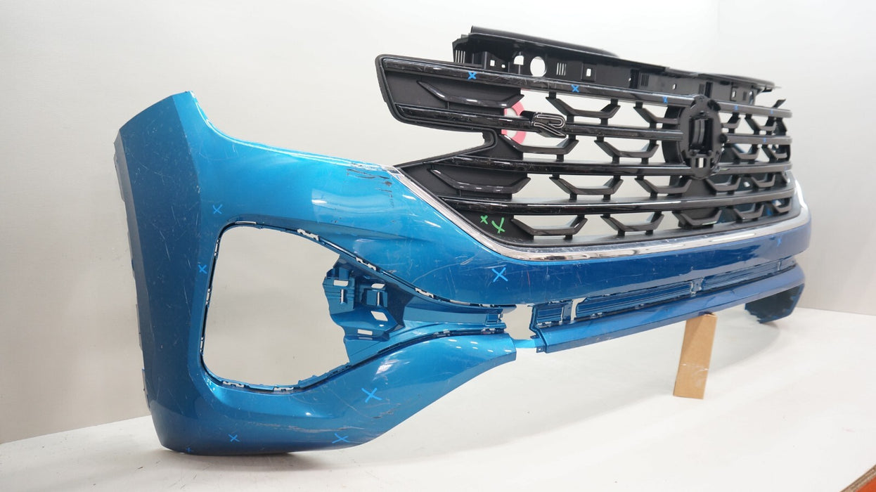 2024-2025 VOLKSWAGEN ATLAS R LINE CROSS SPORT FRONT BUMPER OEM 3CM807221A