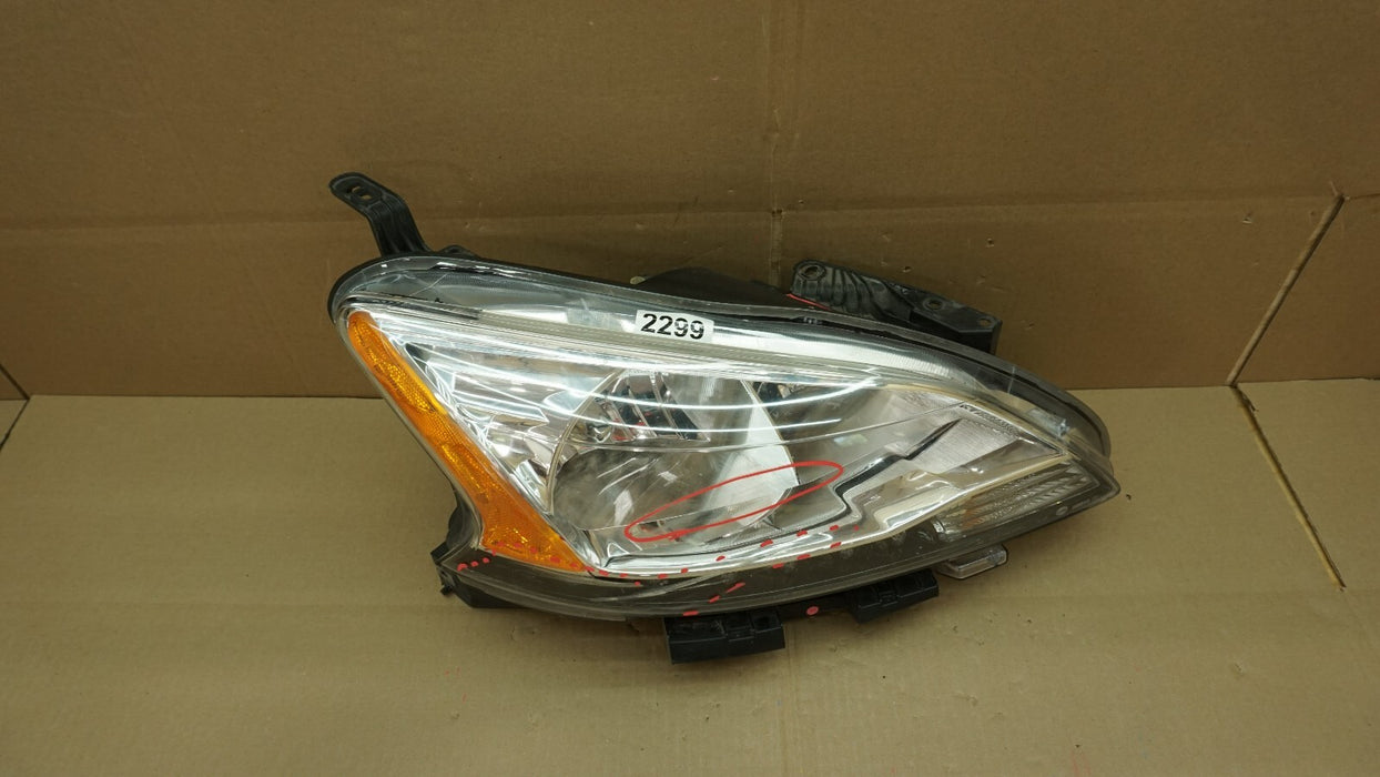 2013-2015 NISSAN SENTRA FRONT RIGHT PASSENGER SIDE HEADLIGHT HALOGEN OEM