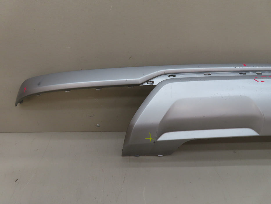 2015-2019 AUDI Q7 REAR LOWER BUMPER COVER DIFFUSER OEM 4M0807568B