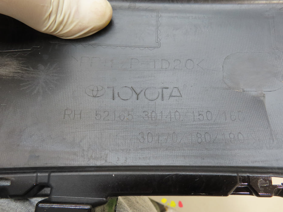 2023-2025 TOYOTA CROWN REAR BUMPER RIGHT PASSENGER SIDE EXTENSION COVER OEM
