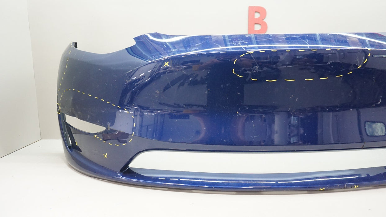 2020-2023 TESLA MODEL Y FRONT BUMPER COVER PANEL OEM 1493745-00-A