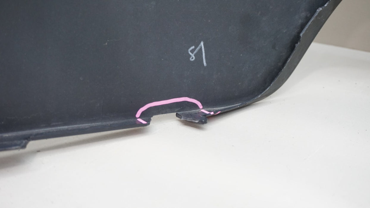 2016-2018 KIA SORENTO REAR UPPER BUMPER COVER PANEL OEM 86611-C6000
