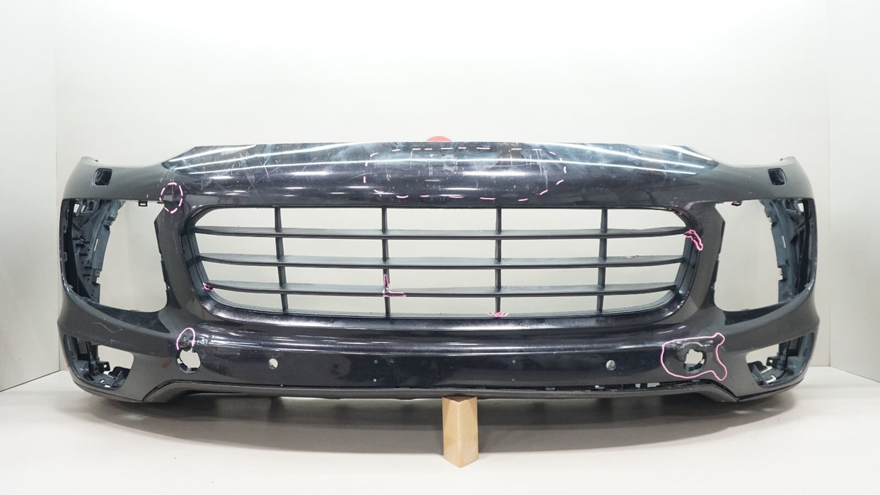 2015-2018 PORSCHE CAYENNE FRONT BUMPER COVER PANEL OEM