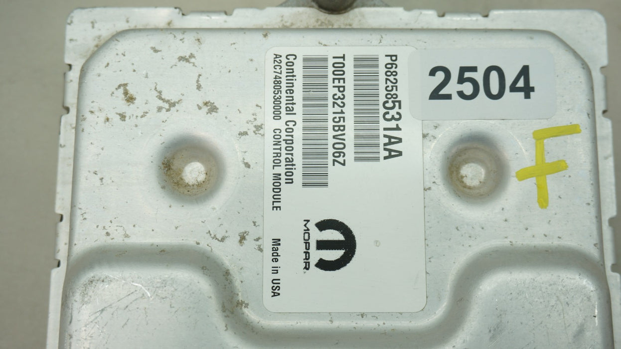 2016-2017 JEEP CHEROKEE ENGINE CONTROL MODULE ECM P68292101AE OEM