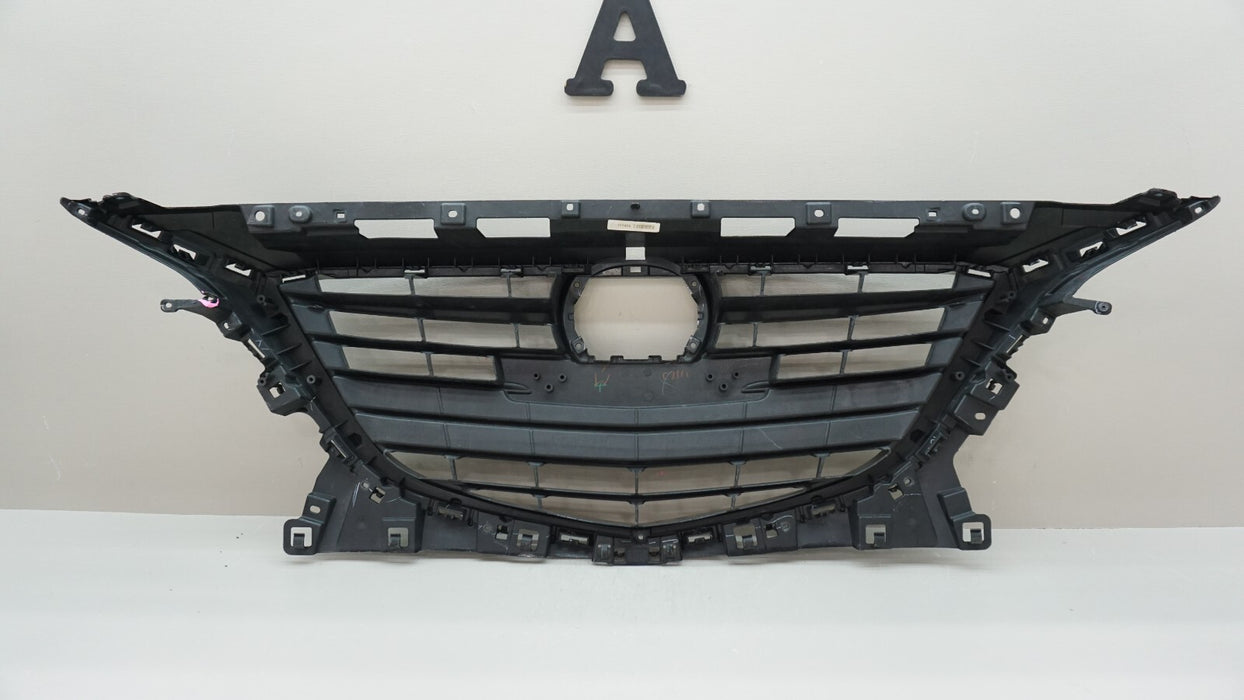 2014-2016 MAZDA 3 FRONT BUMPER UPPER GRILL GRILLE OEM B45F-50712