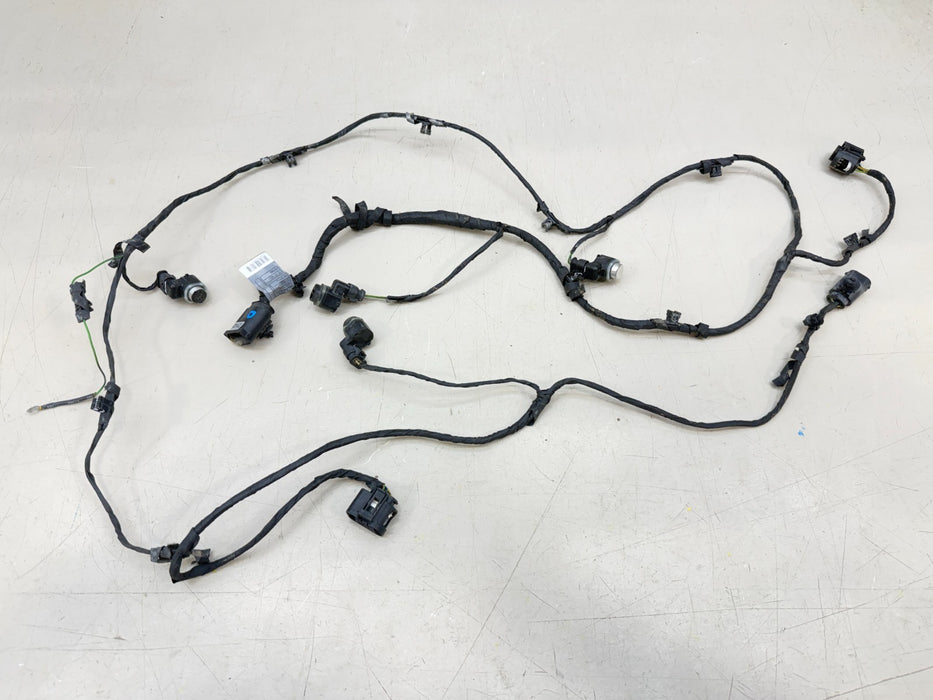 2010-2014 ROLLS ROYCE GHOST RR4 FRONT BUMPER PARKING SENSOR WIRING HARNESS OEM