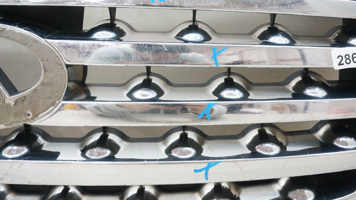 2003-2005 INFINITI FX35 FX45 FRONT UPPER RADIATOR GRILLE OEM 62310-CG000