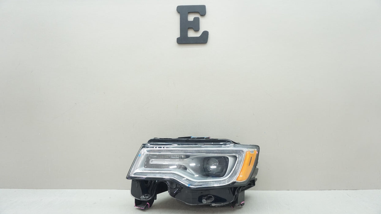 2017-2021 JEEP GRAND CHEROKEE FRONT LEFT DRIVER SIDE XENON NON AFS HEADLIGHT OEM