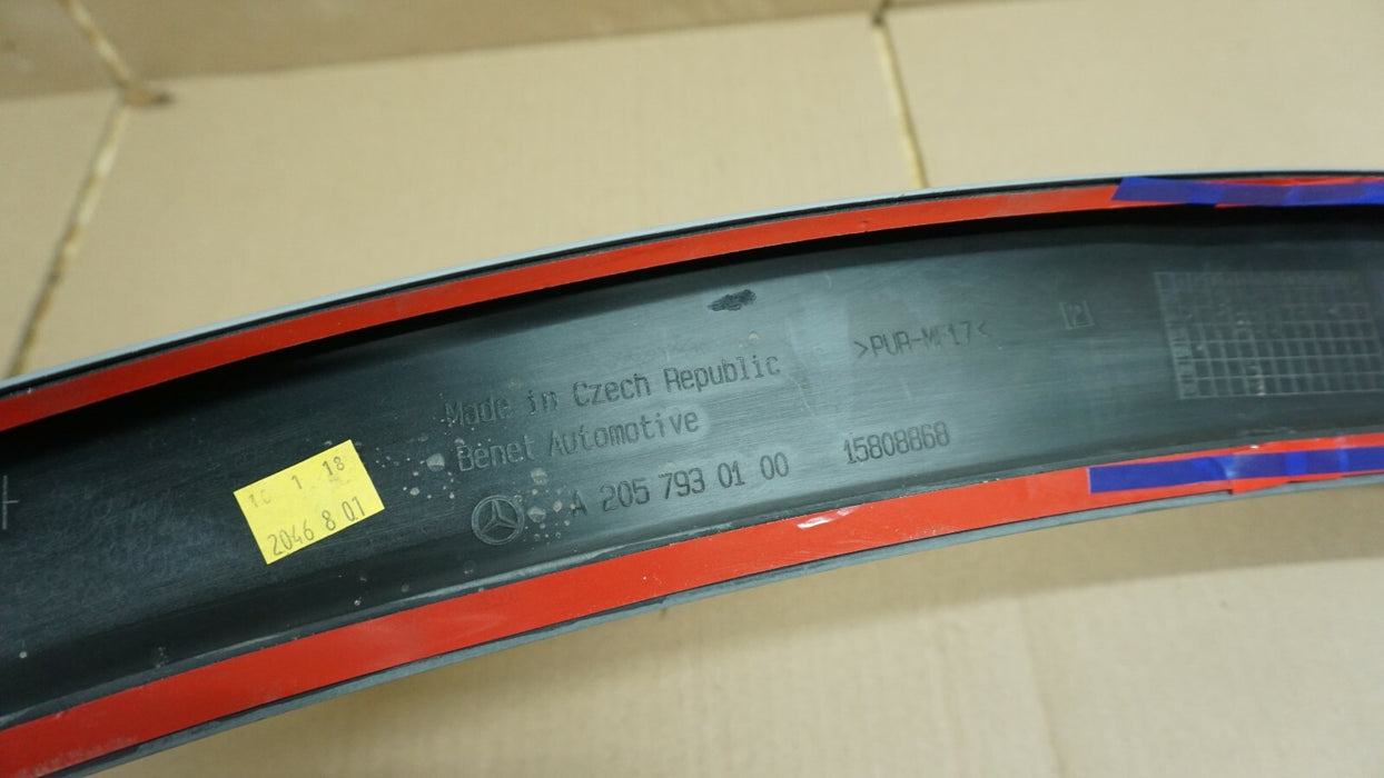 2017-2019 MERCEDES-BENZ C300 C205 REAR TRUNK LID SPOILER WING A2057930100 OEM