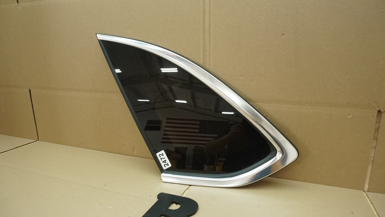 2016-2020 BENTLEY BENTAYGA REAR LEFT QUARTER PANEL WINDOW OEM 36A845297