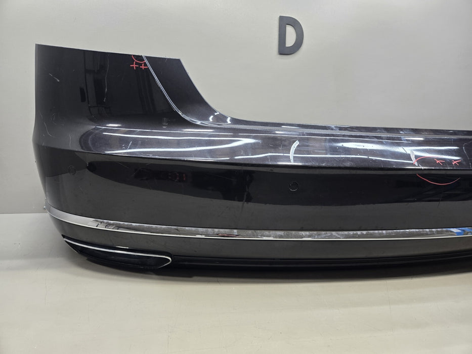 2015-2018 AUDI A8 S8 REAR COMPLETE BUMPER COVER OEM 4H0807511