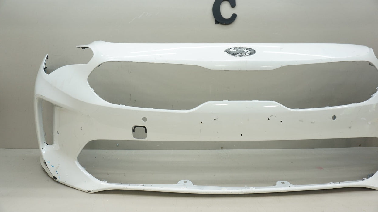 2018-2020 KIA STINGER FRONT BUMPER COVER PANEL W/ SENSOR HOLE OEM 86511-J5000