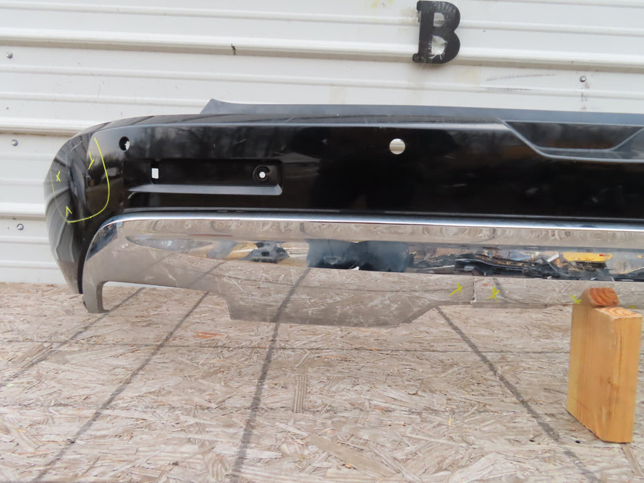 2017 2018 2019 GMC ACADIA DENALI REAR BUMPER COVER OEM W/ SENSOR HOLES