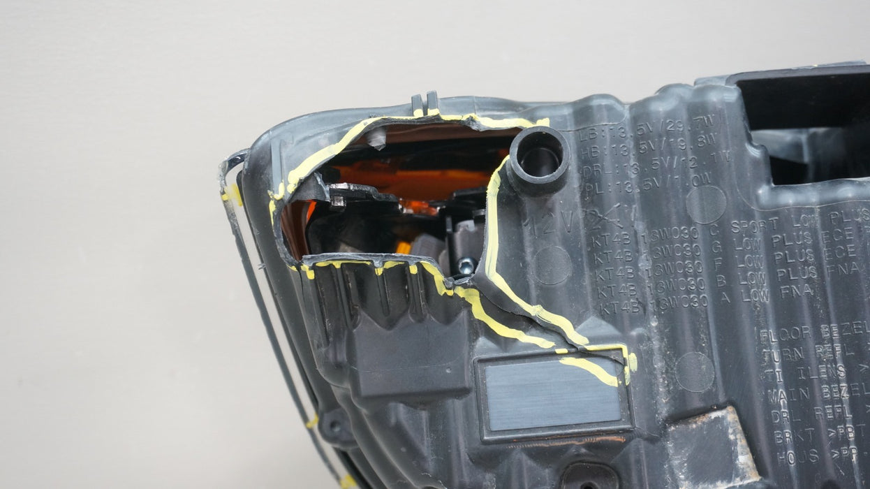 2019-2024 FORD EDGE FRONT LEFT SIDE LED NON-AFS HEADLIGHT OEM KT4B13W030BF