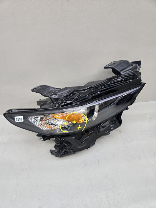 2019-2023 MAZDA 3 RIGHT PASSENGER SIDE NON-ADAPTIVE LED HEADLIGHT LAMP OEM