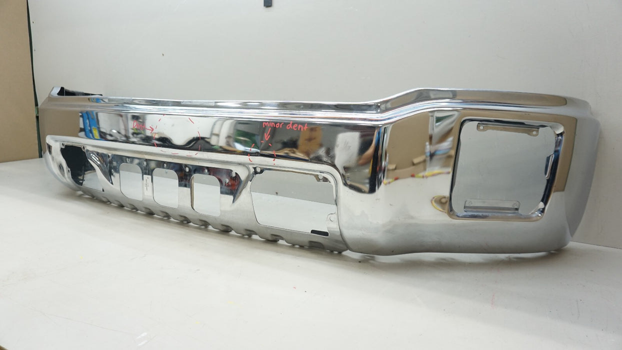 2014-2015 GMC SIERRA 1500 PICKUP FRONT METAL BUMPER COVER PANEL OEM 134Z15