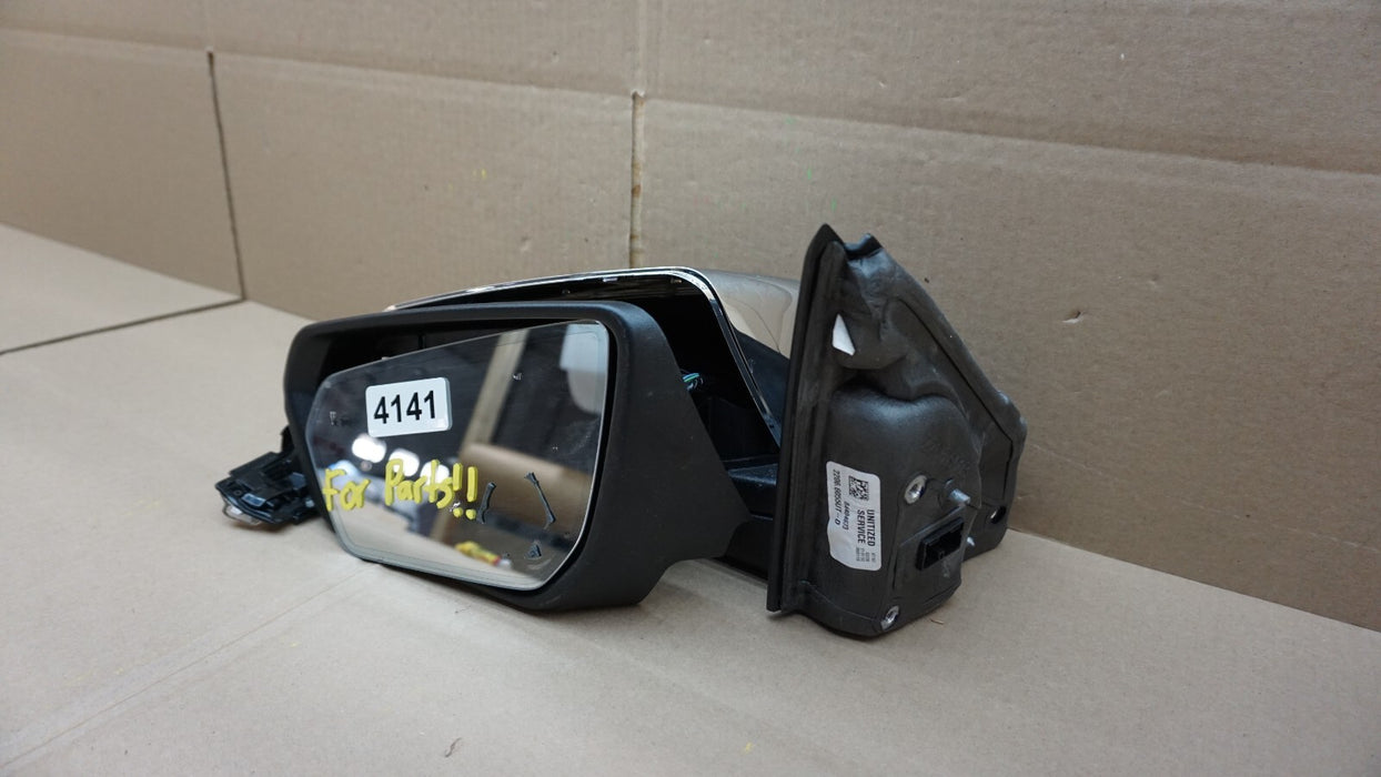 2018-2020 CHEVROLET EQUINOX LEFT DRIVERS SIDE MIRROR FOR PARTS ONLY OEM 84404673
