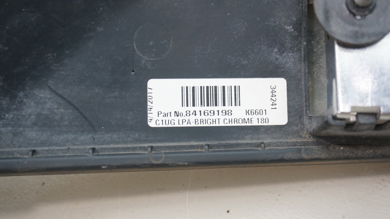 2017-2019 GMC ACADIA REAR TAILGATE HATCH MOLDING WITH CAMERA OEM 84169198