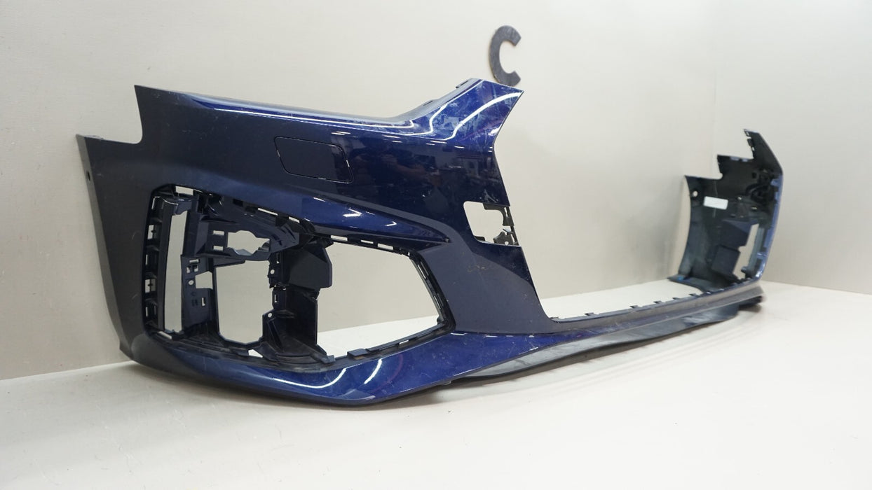 2020-2022 AUDI A5 S-LINE FRONT BUMPER COVER PANEL OEM 8W6807437A