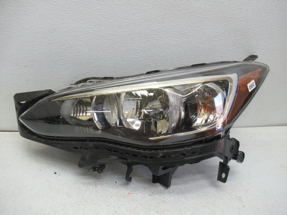 2017-2019 SUBARU IMPREZA FRONT LEFT DRIVER SIDE HEADLIGHT HEAD LAMP HALOGEN OEM