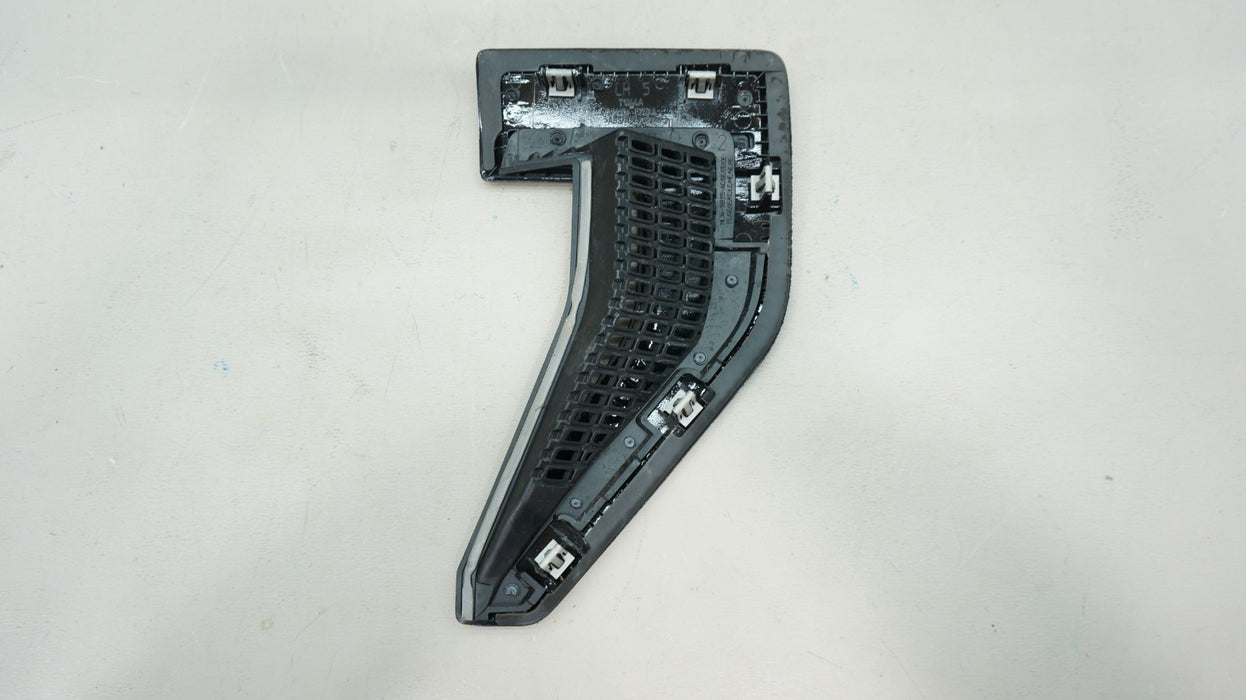 2021-2023 FORD F150 PLATINUM LEFT FENDER BLACK VENT TRIM EMBLEM OEM ML34-16B115