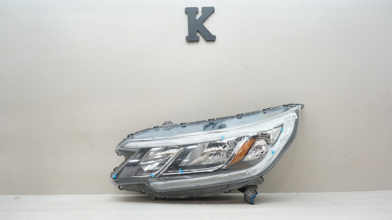 2015-2016 HONDA CR-V FRONT LEFT DRIVER SIDE HALOGEN HEADLIGHT OEM