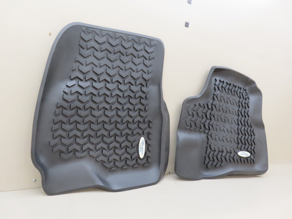 2015 FORD F150 F-150 RUBBER FLOOR MATS REAR/DRIVER/PASSENGER TRUCK GEAR  LINE-X