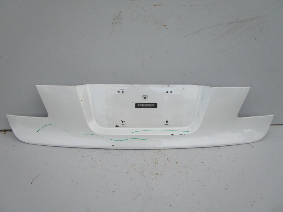 09-15 BMW  F01 F02 740 750 760 REAR TRUNK LICENSE PLATE PANEL COVER TRIM OEM