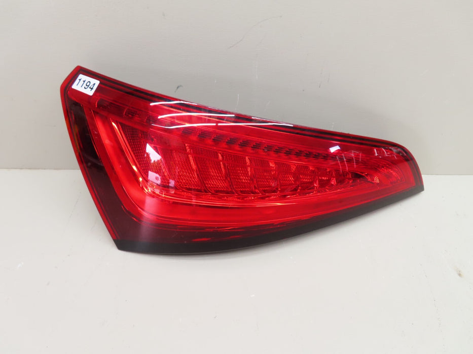 2013 - 2017 AUDI Q5 REAR LEFT DRIVER SIDE TAILLIGHT LIGHT LAMP 8R0945093D OEM