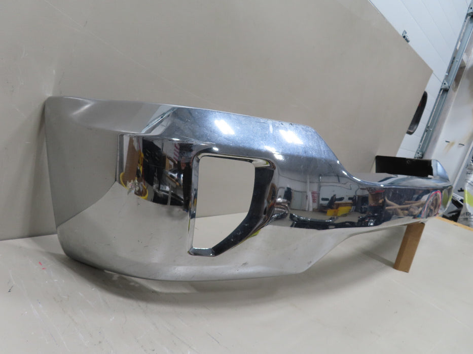 2016-2019 CHEVY SILVERADO 1500 FRONT METAL BUMPER CHROME 84051822 OEM