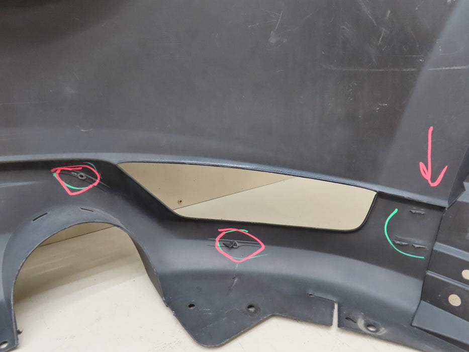 2017-2018 MAZDA CX-5 SPORT GRAND TOURING REAR BUMPER COVER PANEL OEM KB8A-50221