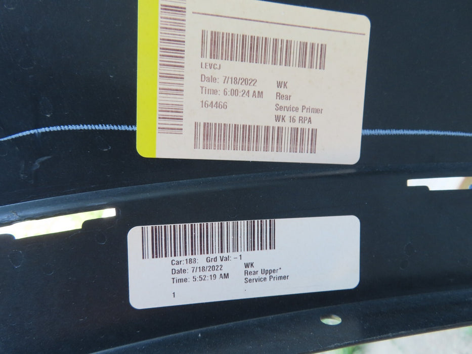 2011-2021 JEEP GRAND CHEROKEE LAREDO LIMITED OVERLAND REAR BUMPER COVER OEM