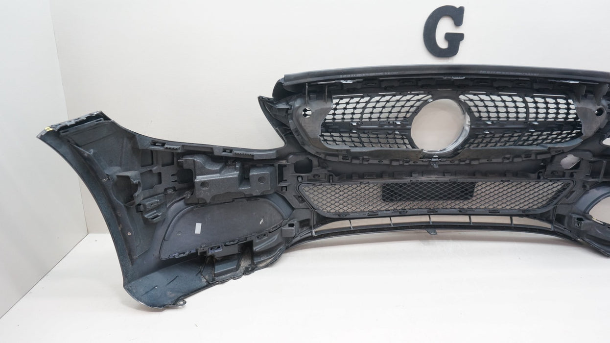 2015-2018 MERCEDES-BENZ C-CLASS W205 FRONT BUMPER COVER PANEL OEM