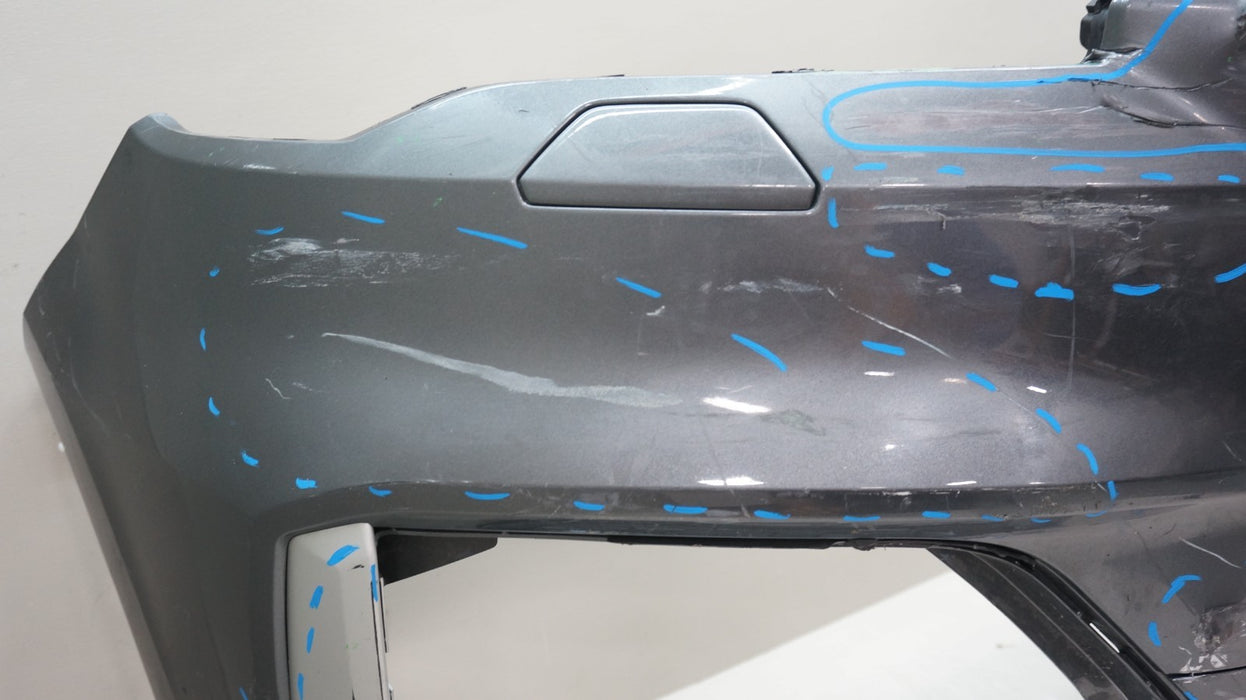 2020-2022 AUDI Q7 FRONT BUMPER COVER PANEL WITH GRILLE OEM
