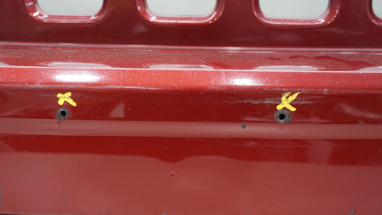 2007-2010 JEEP COMPASS FRONT BUMPER COVER RED 05116471AB OEM 07 08 09 10