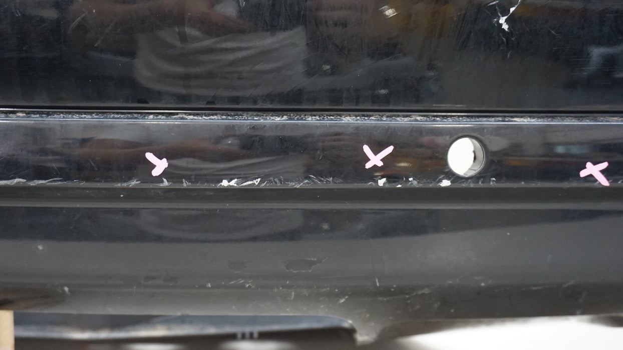 2009-2012 AUDI Q5 REAR BUMPER COVER PANEL W/ SPOILER VALANCE OEM 8R0807385C