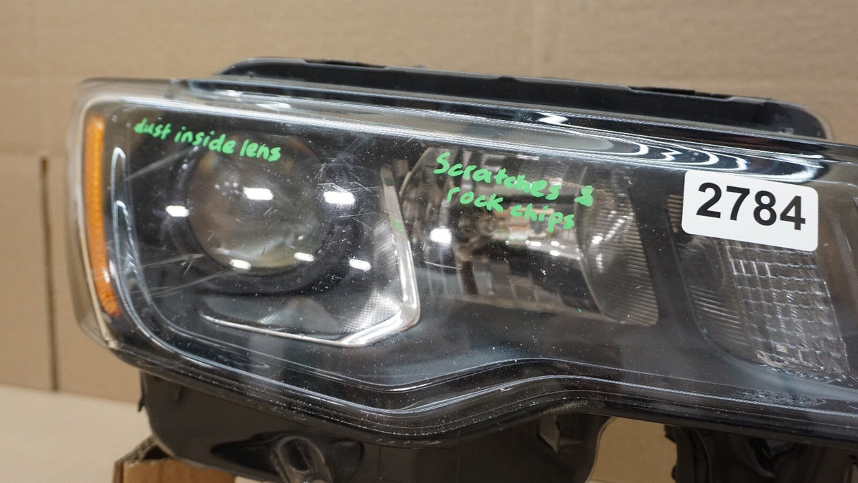 2017-2021 JEEP GRAND CHEROKEE FRONT RH RIGHT PASSENGER SIDE HEADLIGHT OEM