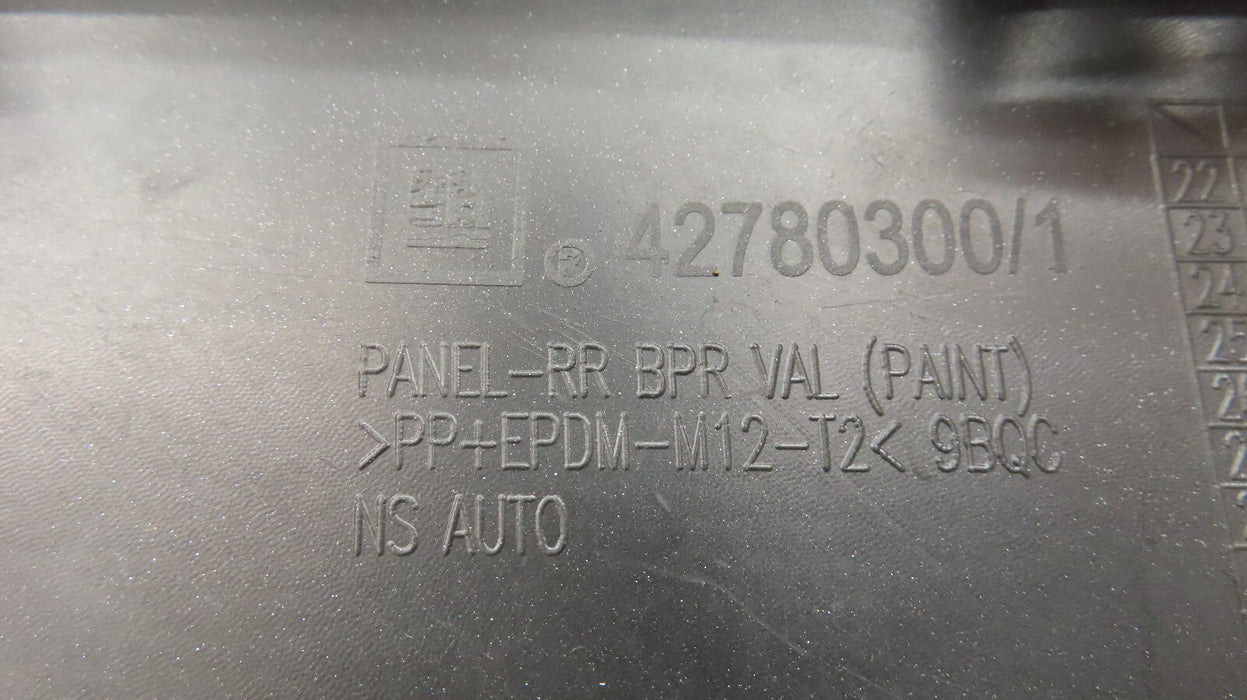 2024-2025 CHEVROLET TRAX REAR LOWER BUMPER PANEL SKID PLATE OEM 42780300/1