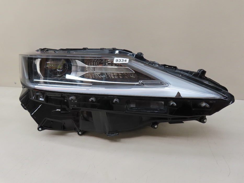 2020-2022 LEXUS RX350 RX450H FRONT LEFT DRIVER HEADLIGHT FULL LED OEM 9334 PARTS