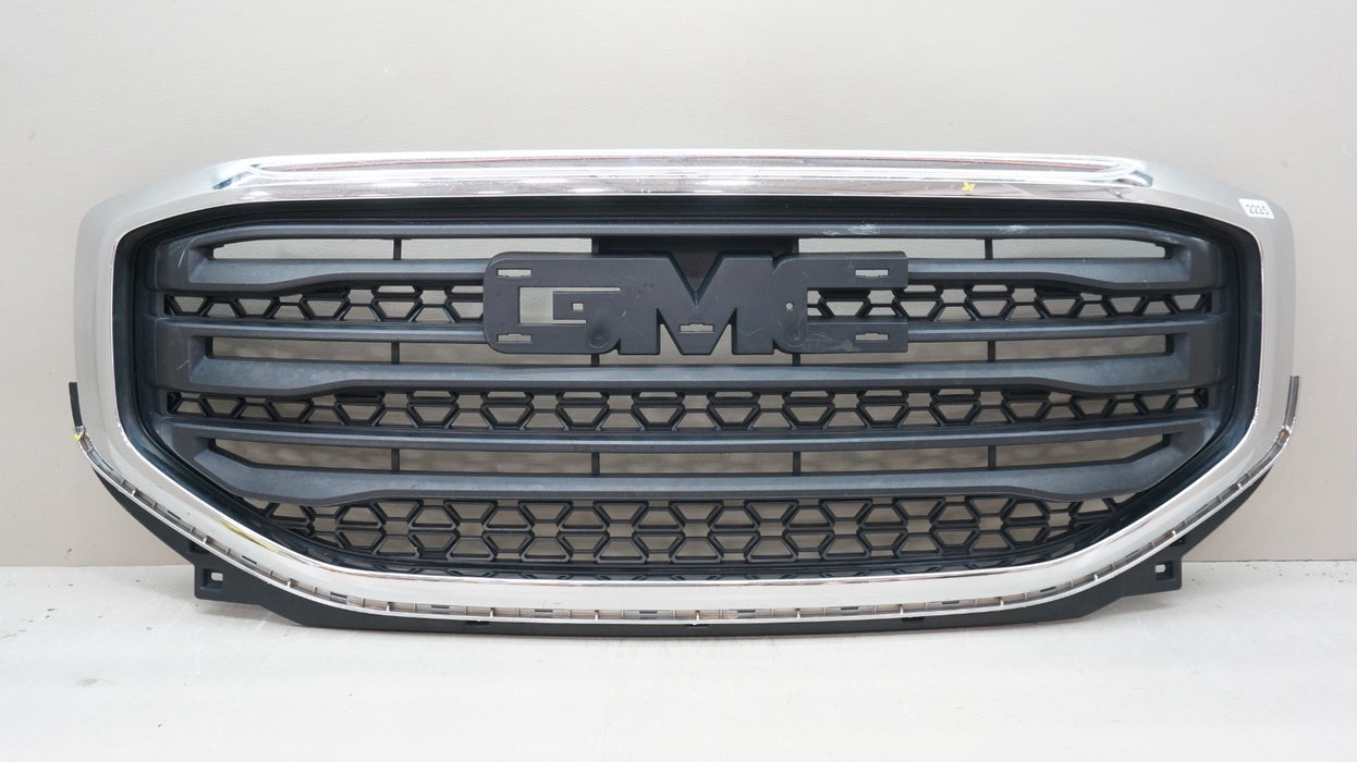 2017-2019 GMC ACADIA FRONT BUMPER RADIATOR GRILLE OEM 84378392