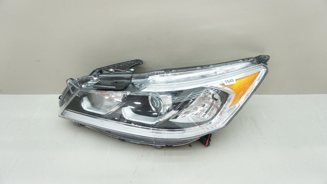 2016-2017 HONDA ACCORD FRONT LH LEFT DRIVER SIDE HEADLIGHT OEM