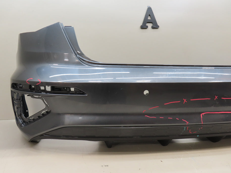 2022 2024 AUDI S3 S-LINE REAR BUMPER COVER OEM