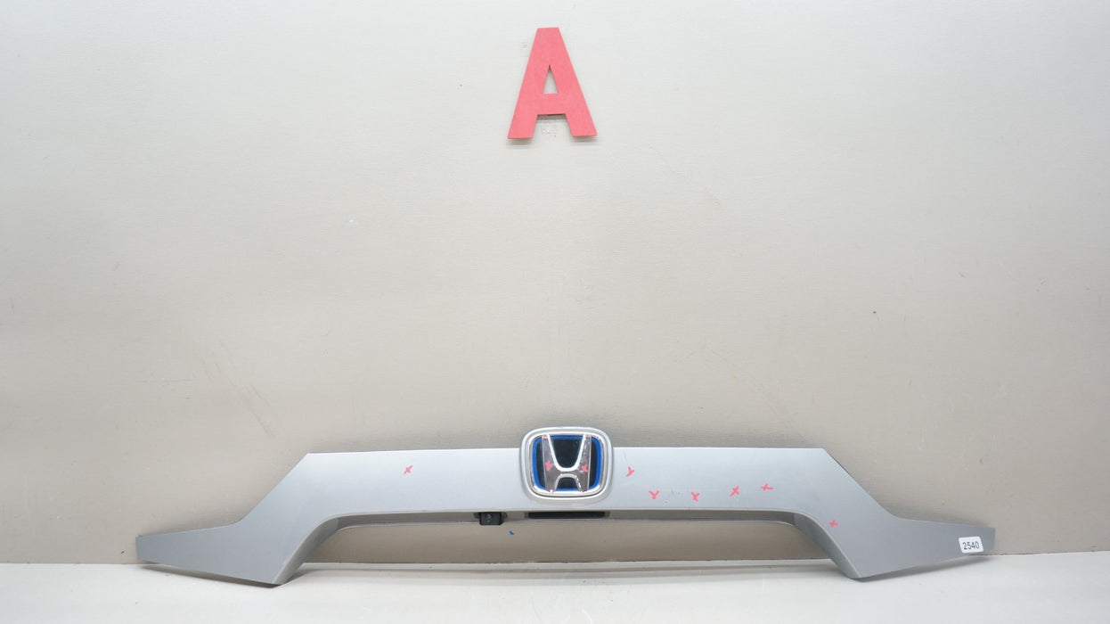 2018-2022 HONDA ACCORD TRUNK LICENSE PLATE MOLDING WITH CAMERA OEM 74890-TVAA-A0